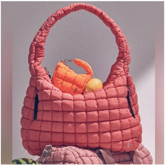 Free People Quilted Carryall - Picture 2 of 10